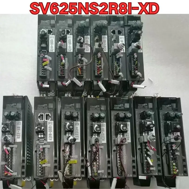 

Second-hand SV625NS2R8I-XD servo drive function test is normal The latest quotation in November 2025