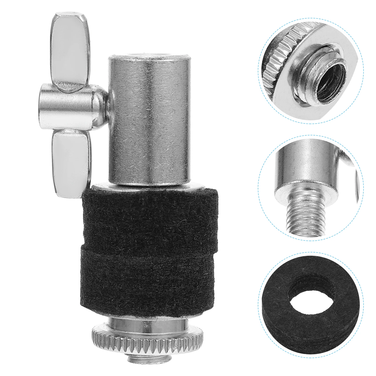 

Hi-Hat Clutch 6mm Diameter Metal Material Jazz Drum Kit Parts Simple Installation Affordable Price Hi-Hat Clutch