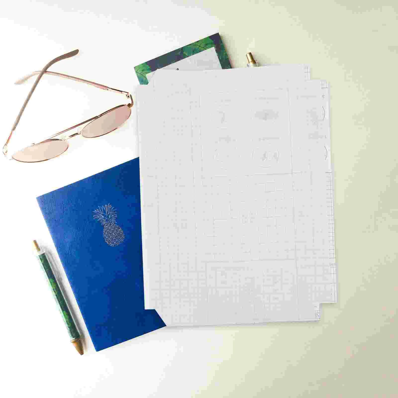 10 Sheets Paper Book Student Waterproof Cover Covering Film Clear Covers Abs Protection Sleeve