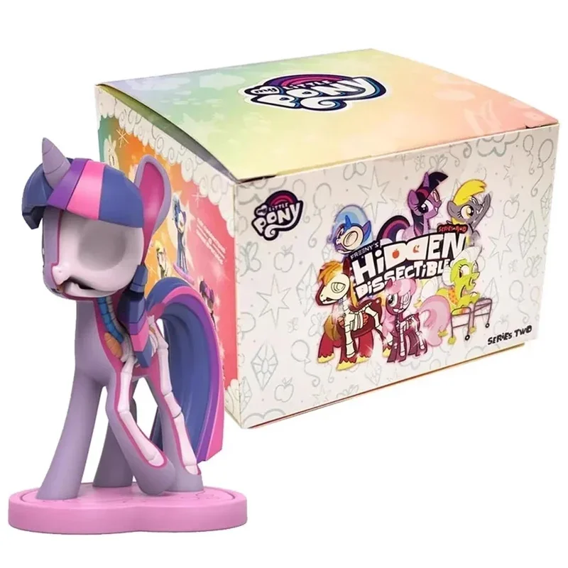 Anime My Little Pony Twilight Sparkle Ditzy Doo Trixie Lulamoon Christmas Gifts for Children Genuine Action Figure Model Toys