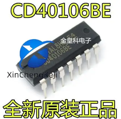 

30 шт. оригинальные новые CD40106BE CD40106/HCF40106 шесть триггеров Шмидта DIP-14