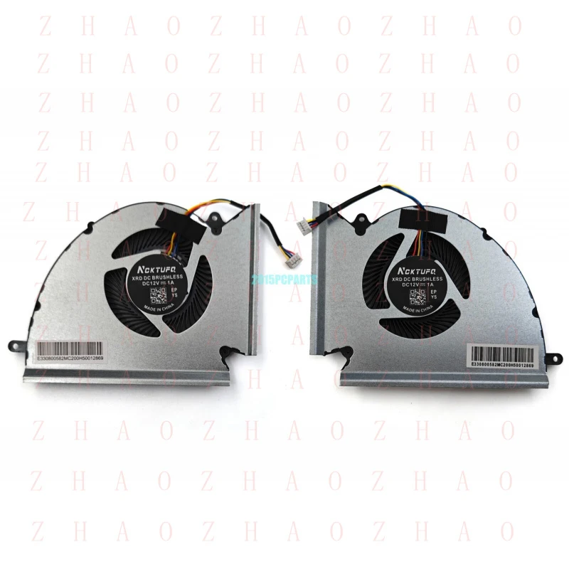 L+ NEW CPU&GPU Cooling Fan For MSI GP76 GE76 WE76 MS-17K2 MS-17K3 PABD1A010SHR N452