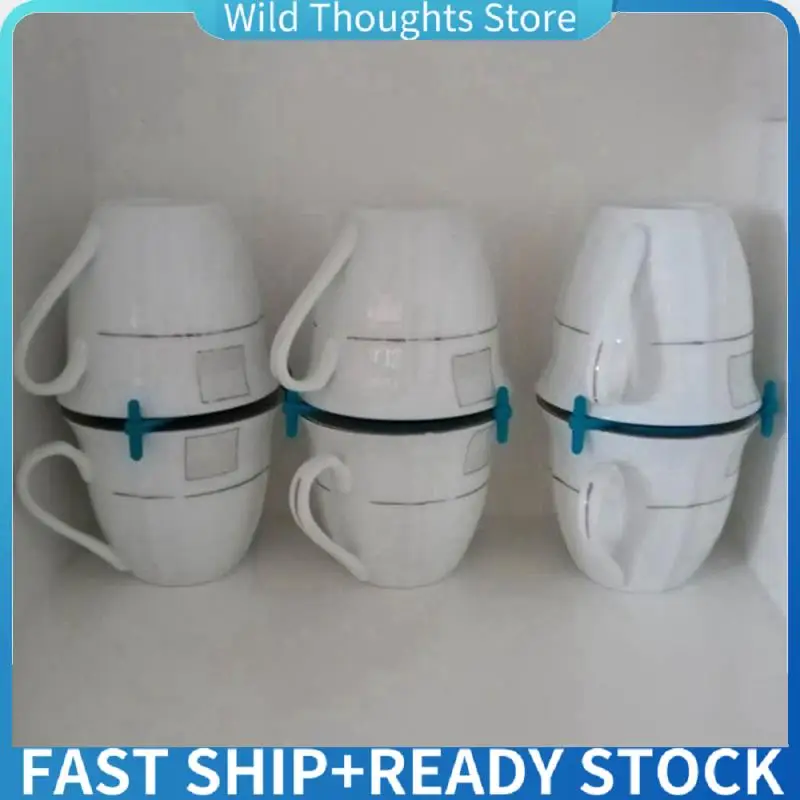 

Stackable Stacked Shelf For Coffee Cups, Glasses And Cups, Adjustable Cup Organizer For Cabinets,-[Qahk]