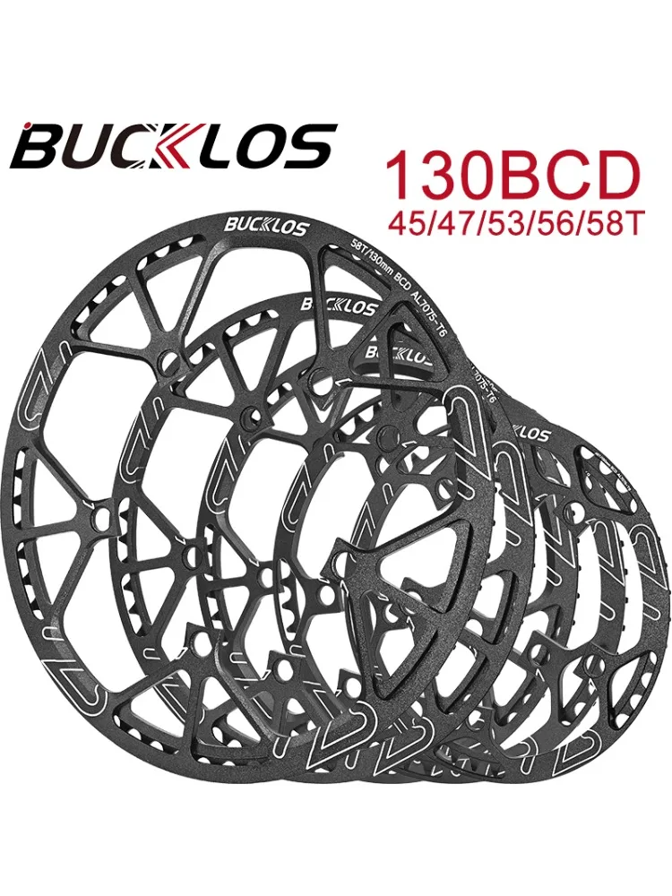 AliExpress BUCKLOS 130BCD Crown Folding Bike Chainring 45T 47T 53T 56T 58T Folding Bicycle Chainwheel 130 BCD BMX Chainring Bicycle Part