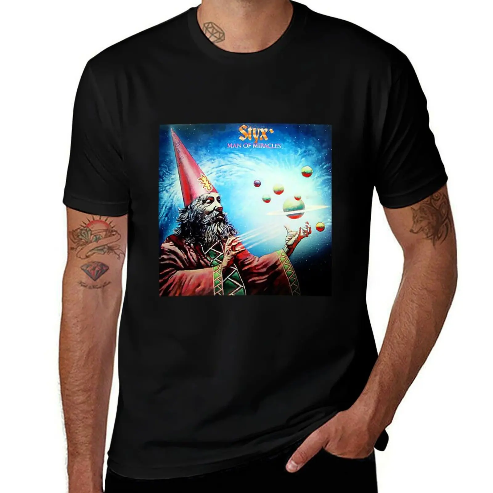 Man of Miracles T-Shirt Novelty Graphic Tee Shirt T-Shirt