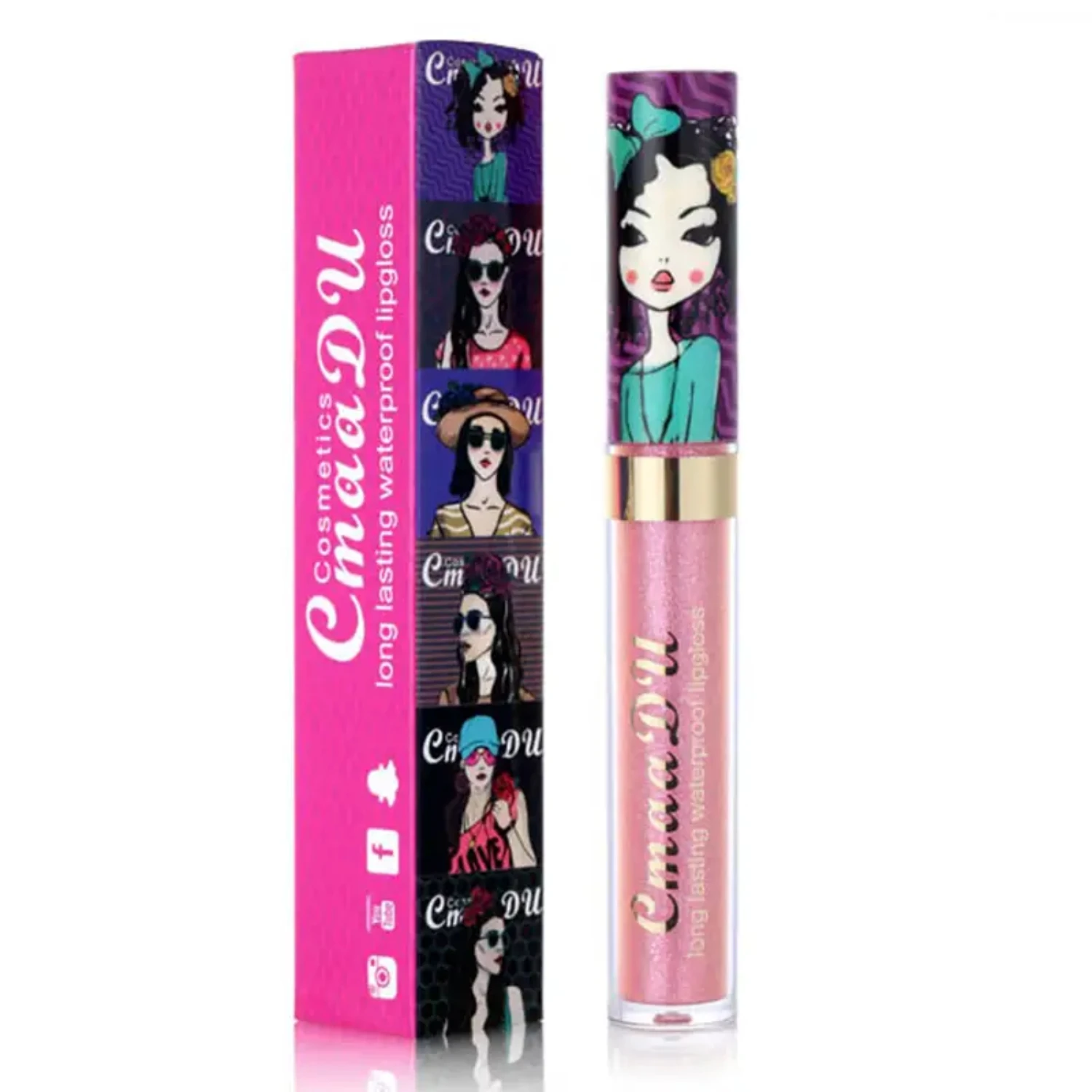 루미너스 피니시 매직 컬러 체인징 립스틱 밤, 변형 컬러 체인지 립 글로스