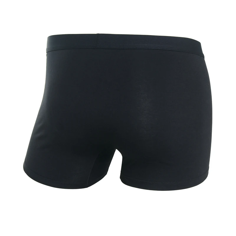 Li-Ning Men GYM Underwear Solid Color Soft Breathable 94%Cotton 6%Elastane Male Panties LiNing Sports Underpants Shorts AUAV003 image 2