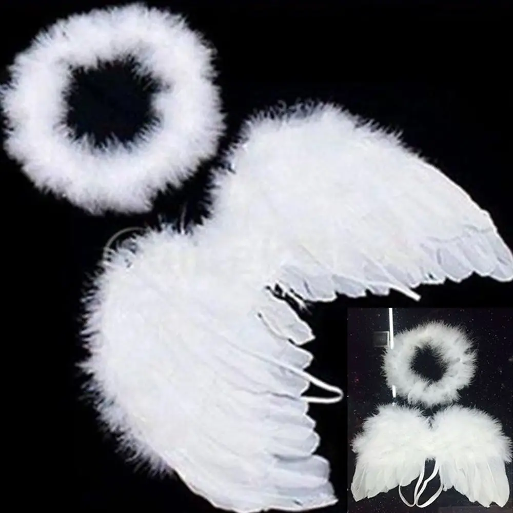 Cute New Hot Photo Party Angel Wings and For Decoration Kids Feather