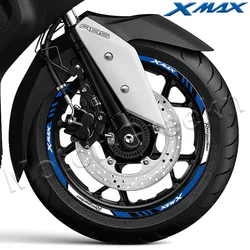 Reflective Motorcycle Wheel Sticker 15″14″ Rim Stripe Decal Accessories For XMAX150 250 300 xmax300 xmax250 xmax150