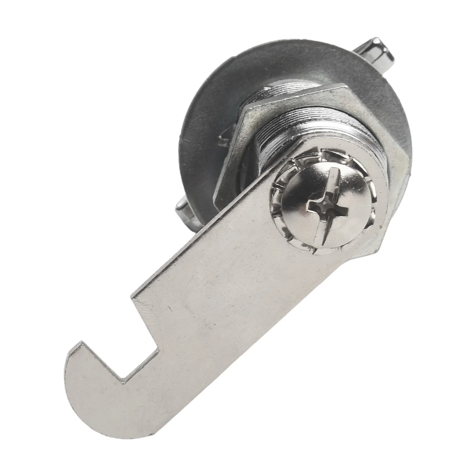 Zatrzask przedziału bagażnika Krzywka drzwi przedziału RV Chromowana Łatwa instalacja Wysoka jakość Praktyczne zastosowanie Bezpieczne