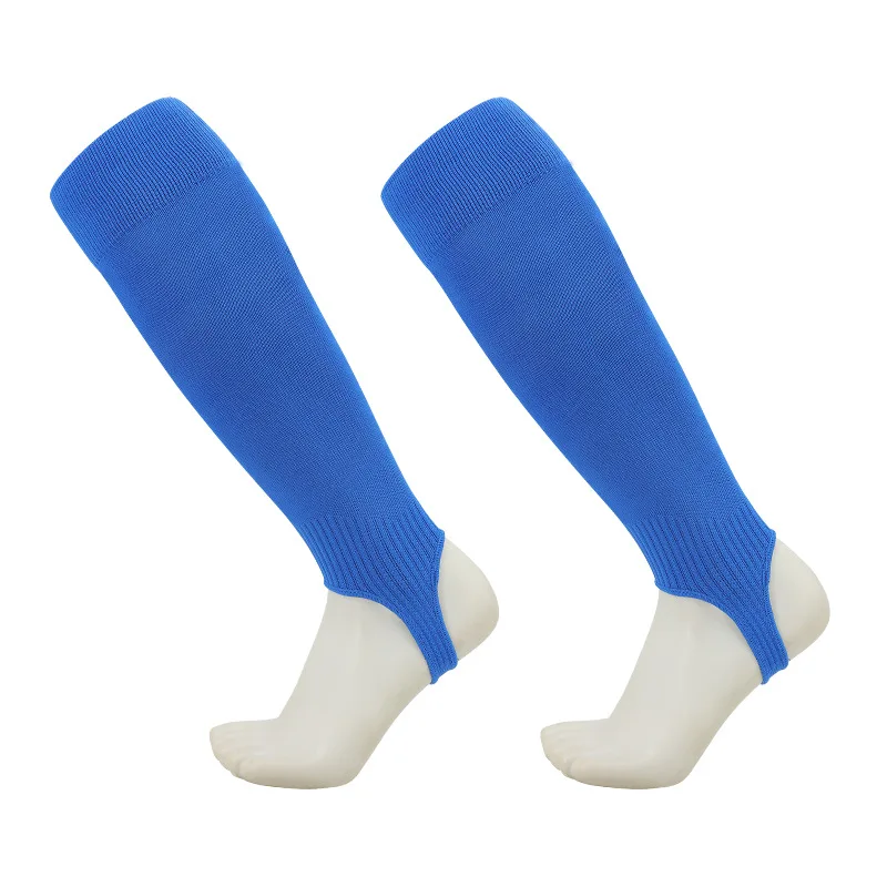 1 Pair High Elasticity Long Tube Football Leg Cover Anti-Friction Protection Calf Socks Adults Soccer Shin Guard Sleeves