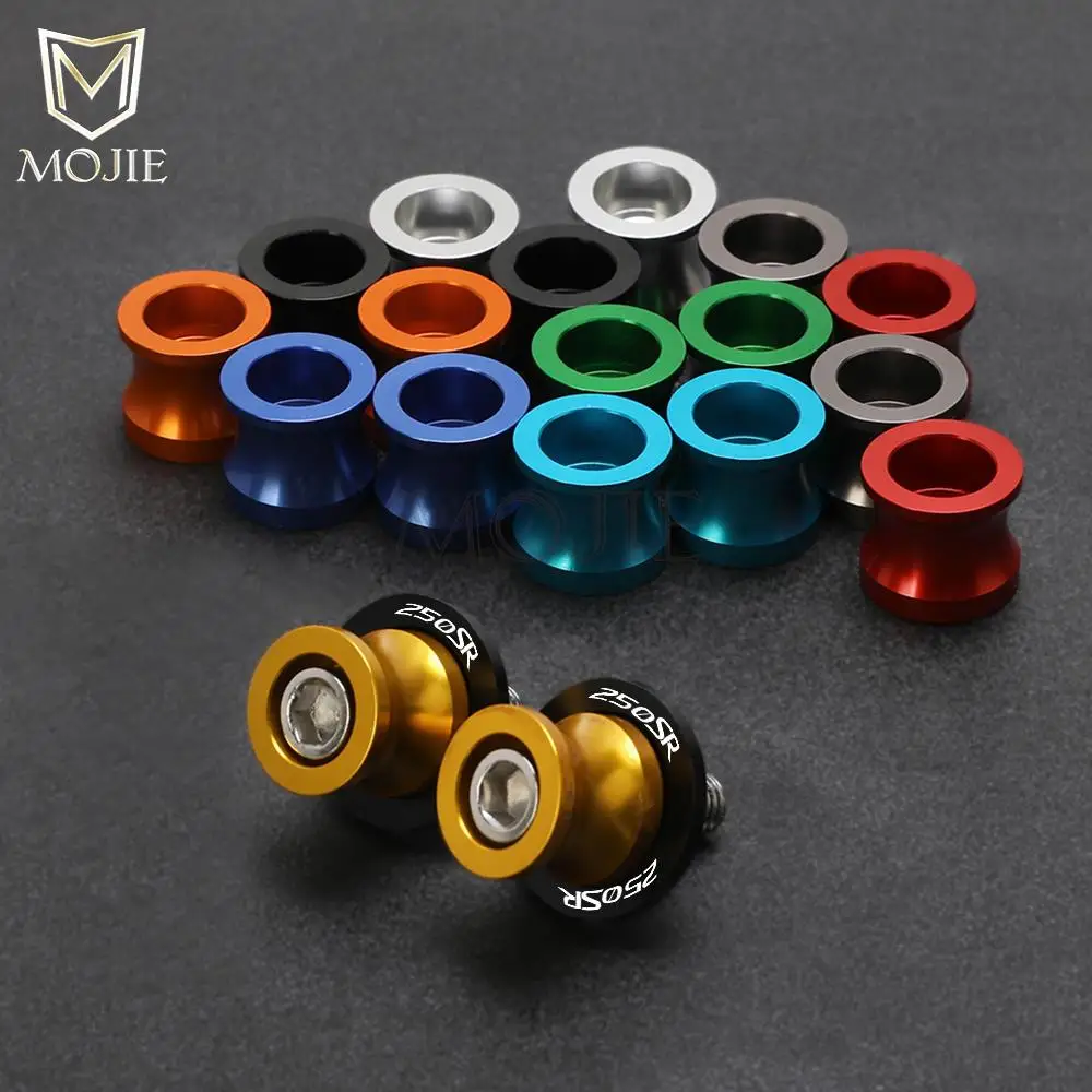 For CF MOTO 250SR 250 SR 250NK 2020 2021 2022 2023 Motorcycle CNC Swingarm Sliders Spools Stand Screws CFMOTO 10MM Accessories