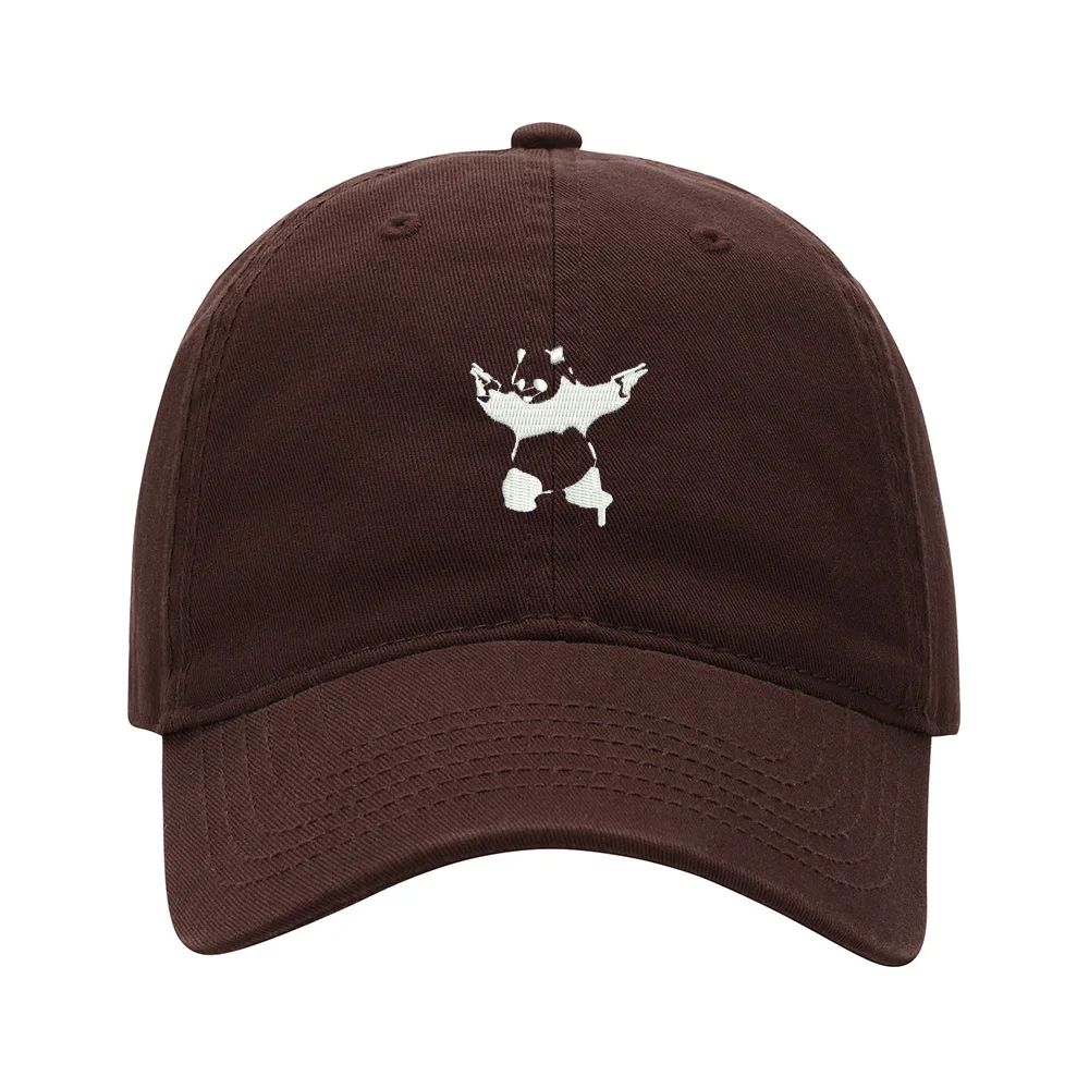 Baseball Cap Embroidered Hat for Panda Men's Adjustable Cotton Unisex Baseball Caps