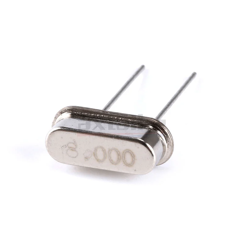 50PCS 10Value Crystal Oscillator Electronic Kit 4mhz 6mhz 8mhz 10mhz 11.0592mhz 12mhz 16mhz 20mhz 25mhz 32.768khz HC-49S 2Pin