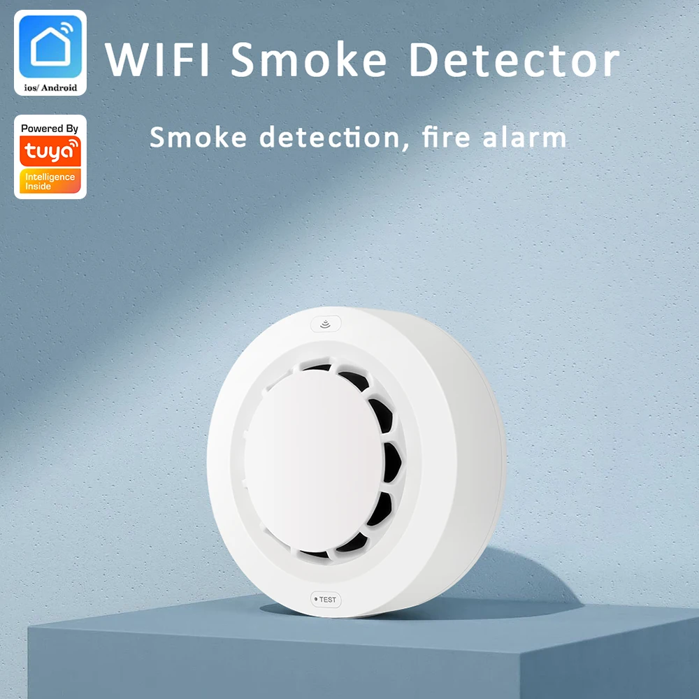 

High Sensitivity Conventional WIFI Smoke Detector for Smart Home Fire Alarm System