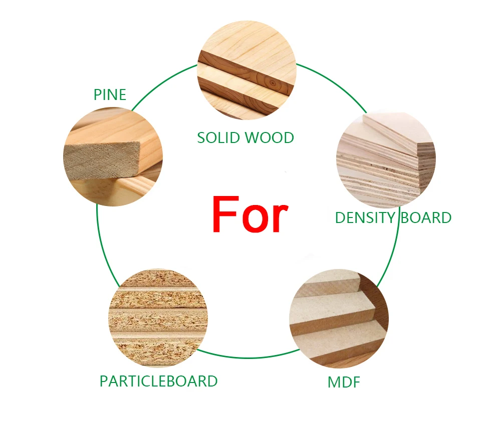 8mm Shank Woodworking Milling Cutter CNC End Mill Machine Grooving Knife With Bearing Trimming Tools Router Bit Carpentry