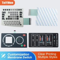 1x8 Matrix Array 8Key Button Membrane Switch Keyboard 1*8 Control Panel DIY Kit For Arduino Multi Use Keys Custom Switch