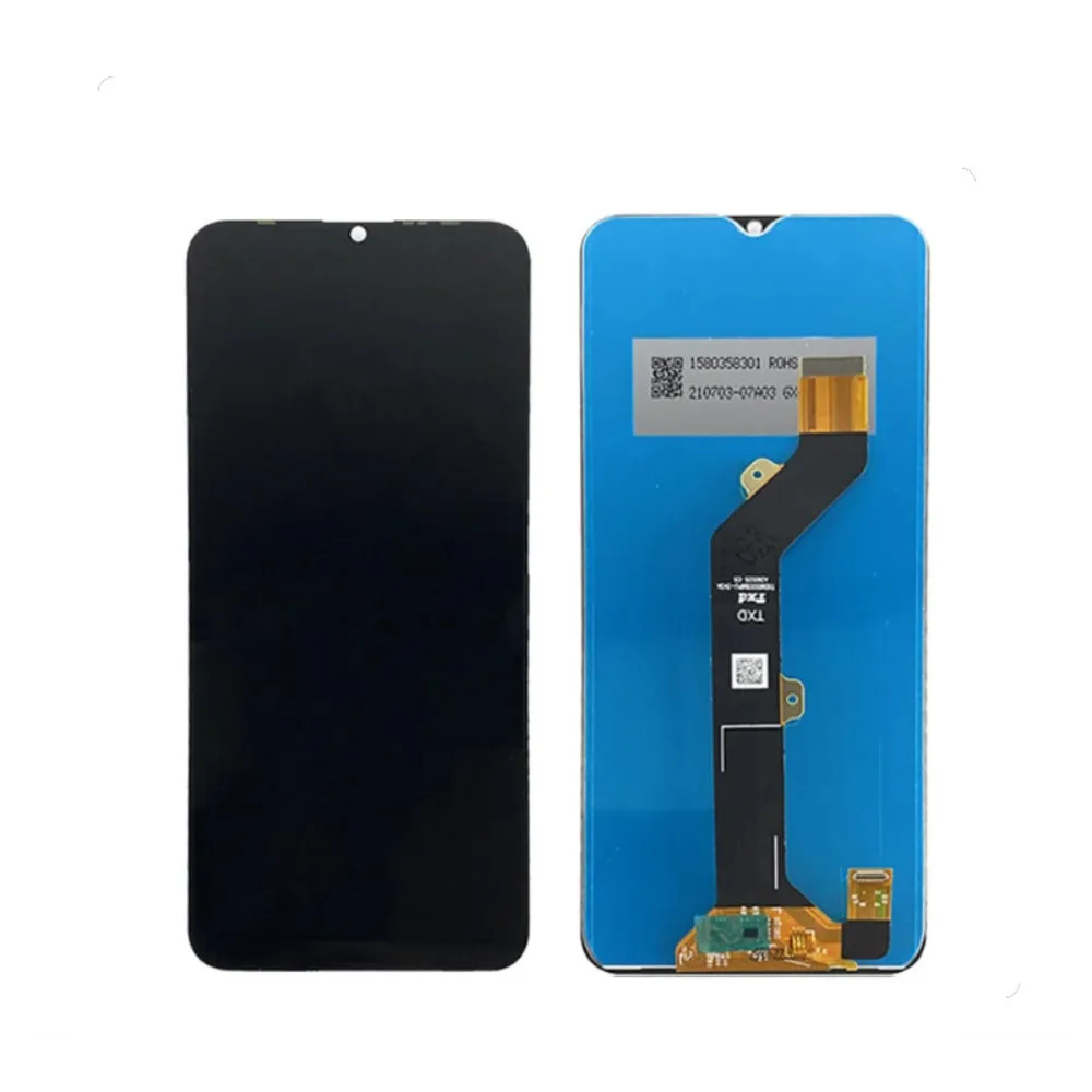 LCD Display Touch Screen Digitizer Assembly With Frame For Infinix Hot 10 Lite X657B