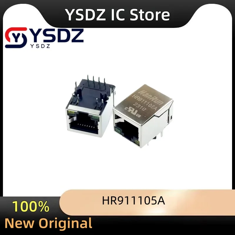 20PCS/Lot HanRun HR911105A RJ45 LIGHT Network Transformers