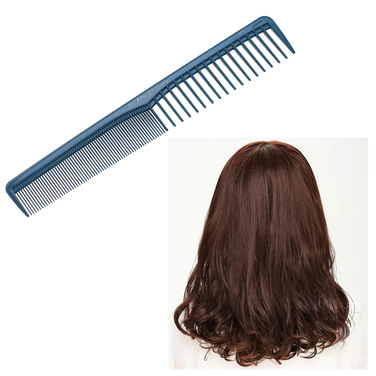 

Haircut Detangler ABS Material Cutting Combs Barber Shampoo Travel Unbreakable Teeth Coarse to Fine Anti Static