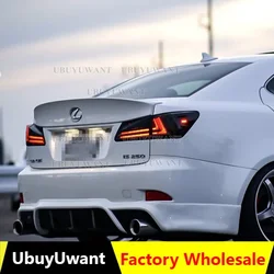 Real Carbon Fiber Rear Spoiler Wing Trunk Lip For LEXUS IS250 IS350 ISF 06-11 Car Rear Wing Lip Trunk Spoiler Rear Lip Spoiler