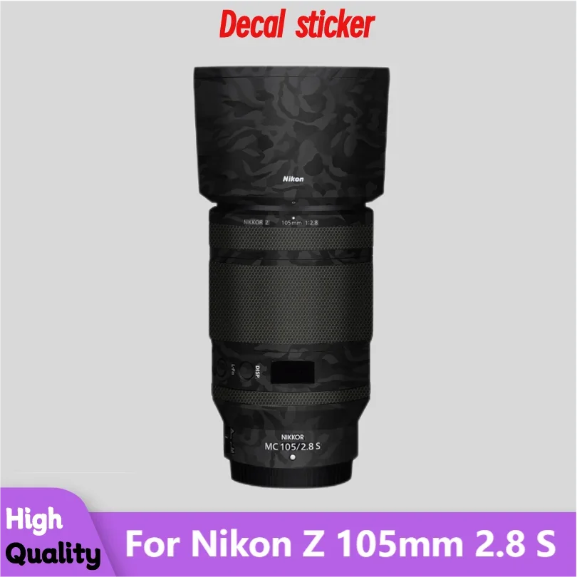 

Z MC105/2.8 S Sticker Camera Lens Coat Wrap Protective Film Protector Vinyl Decal Skin For Nikon Z Macro 105mm 2.8 VR S 105 F2.8