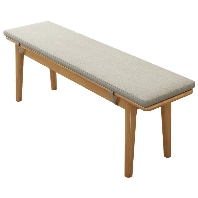 

Nordic modern living room dining table stool solid wood bedside shoe stool