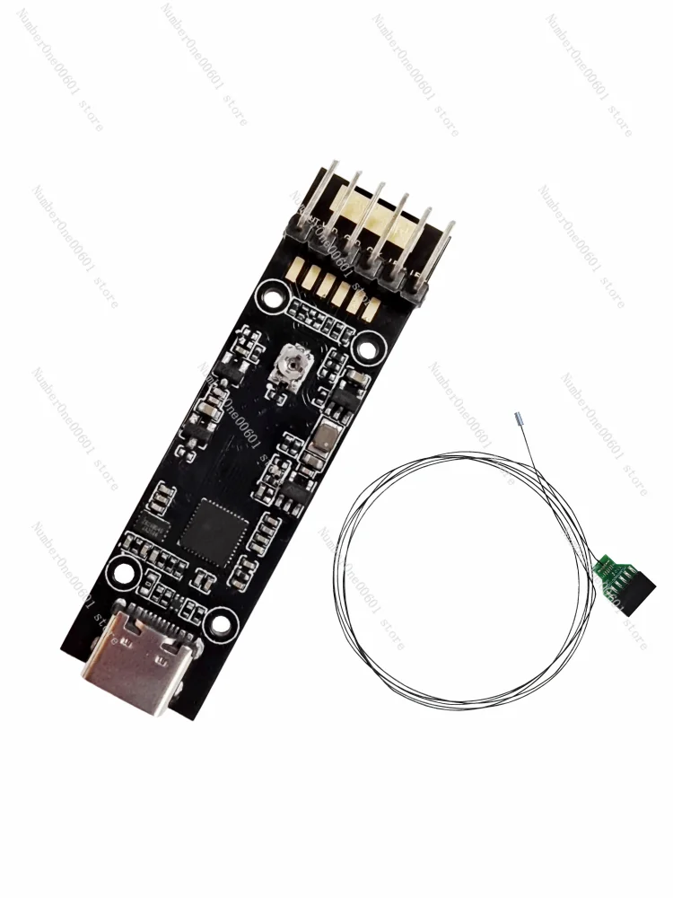 OD 0.65MM OCHTA10 Endoscope Camera Module with USB2.0 Driverless Decoder Board Clear Output