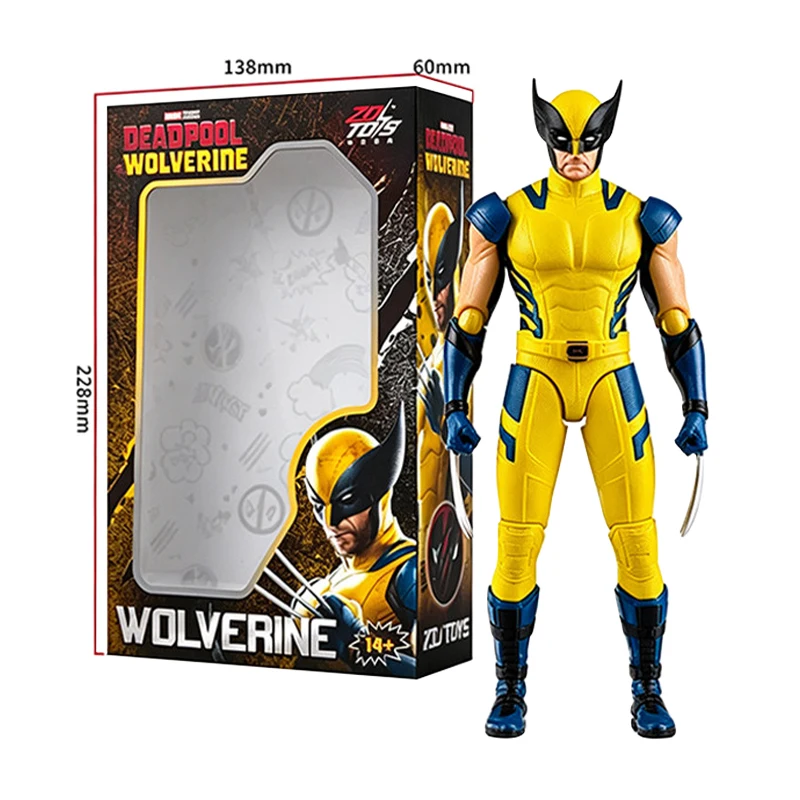 Origineel 18CM Avengers Legend Figuur Wolverine Deadpool Thanos Hulk Iron Man Spider-Man Gwen Scarlet Captain Standbeeld Figuur Speelgoed