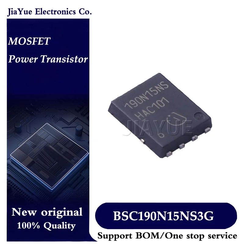 

5pcs/lot 100% New Original Chips BSC190N15NS3G TDSON-8 MOSFET Field effect tube Power Transistor