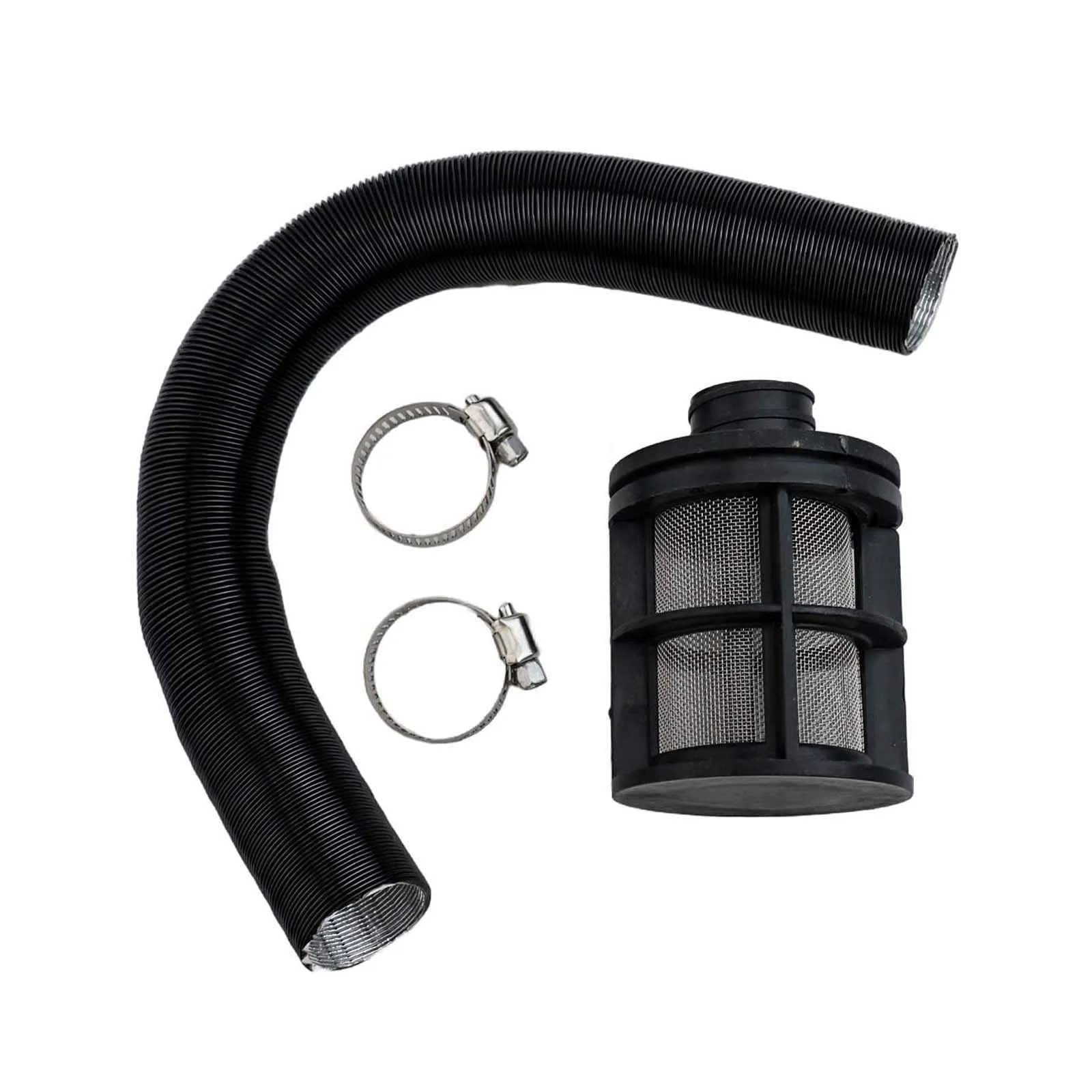 Air Filter Outlet Hose 25mm Duct Pipe Efficient Hot And Cold Air Duct Hose Clip Included For Parking Heater Installation