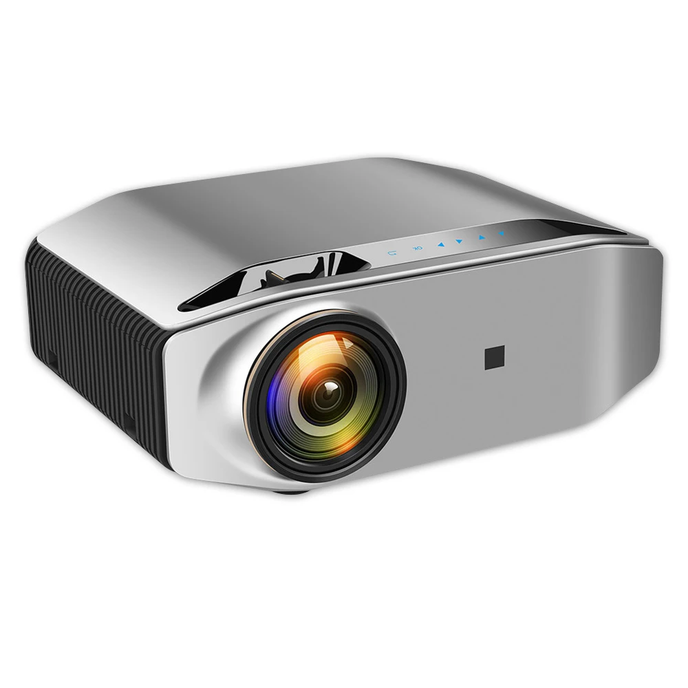 Native 1080p Full HD Projector YG620 LED 6500 Lumens Projector 1920 x 1080P 3D Video Beamer Home Theater Built-in Speaker