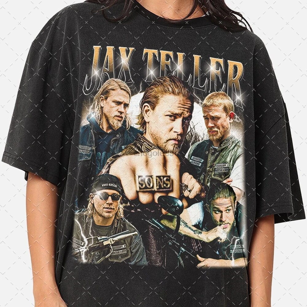 تي شيرت جاكس تيلر المحدود هدية تشارلي هونام للنساء والرجال للجنسين