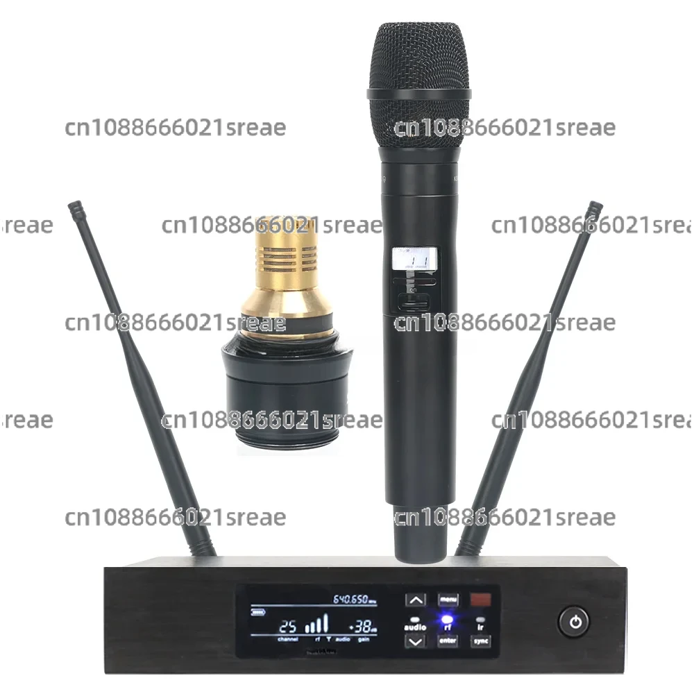 QLXD4 BETA58A BETA87A KSM9 Uhf Wireless Handheld Karaoke Microphone Professional Metal Wireless Systems