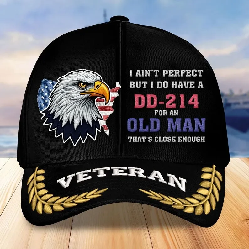 Custom Hat I Do Have DD-214 Veterans Hats, Veteran Caps For Men, Military Hats For Husband, Vets Gifts For Dad, Vietnam Vet Gif