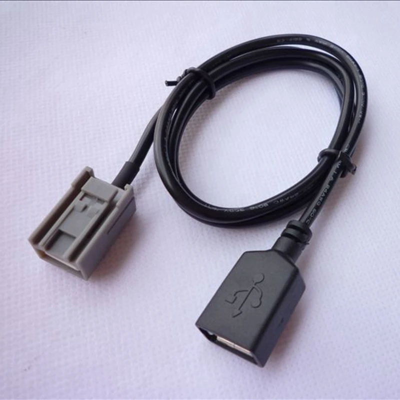 

Автомобильный USB-кабель с гнездовым портом 90 см, адаптер AUX, подходящий для Honda Civic CRV Accord 2008+ и далее