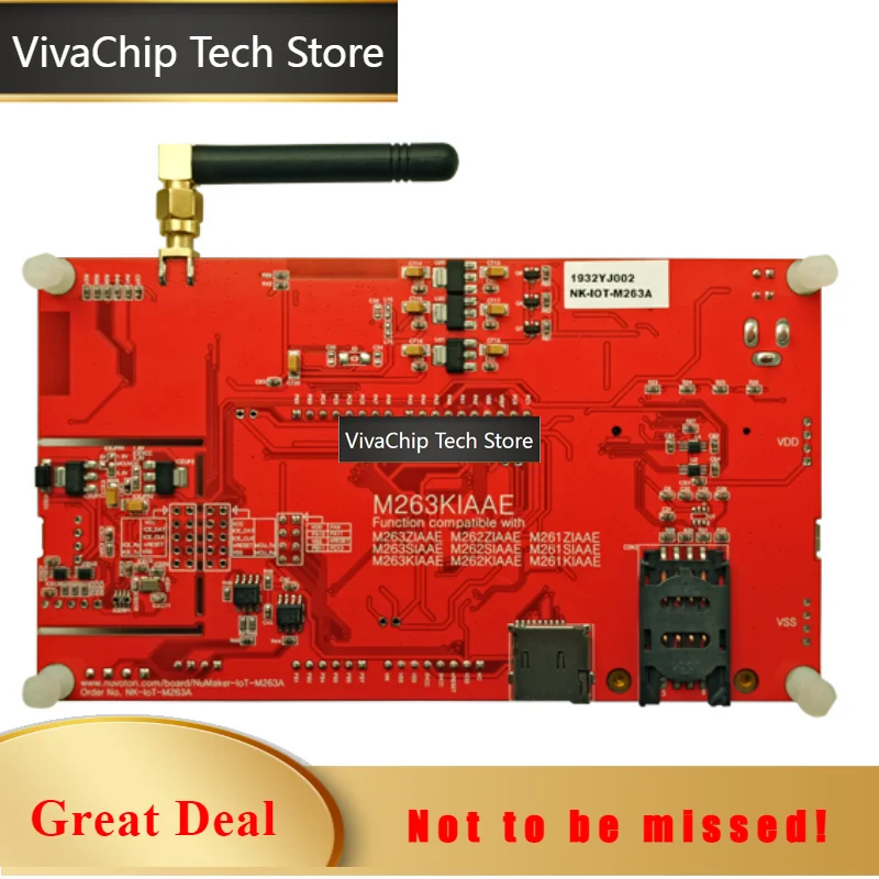 VivaCTNuMaker-IoT-M263A Development Board For IoT Connectivity & Embedded System Development