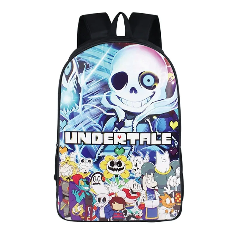 Undertale Cartoon Backpack School Bag 40cm/15.7inch Backpack Book Bags Computer Backpack for Boy Girl Best Gift