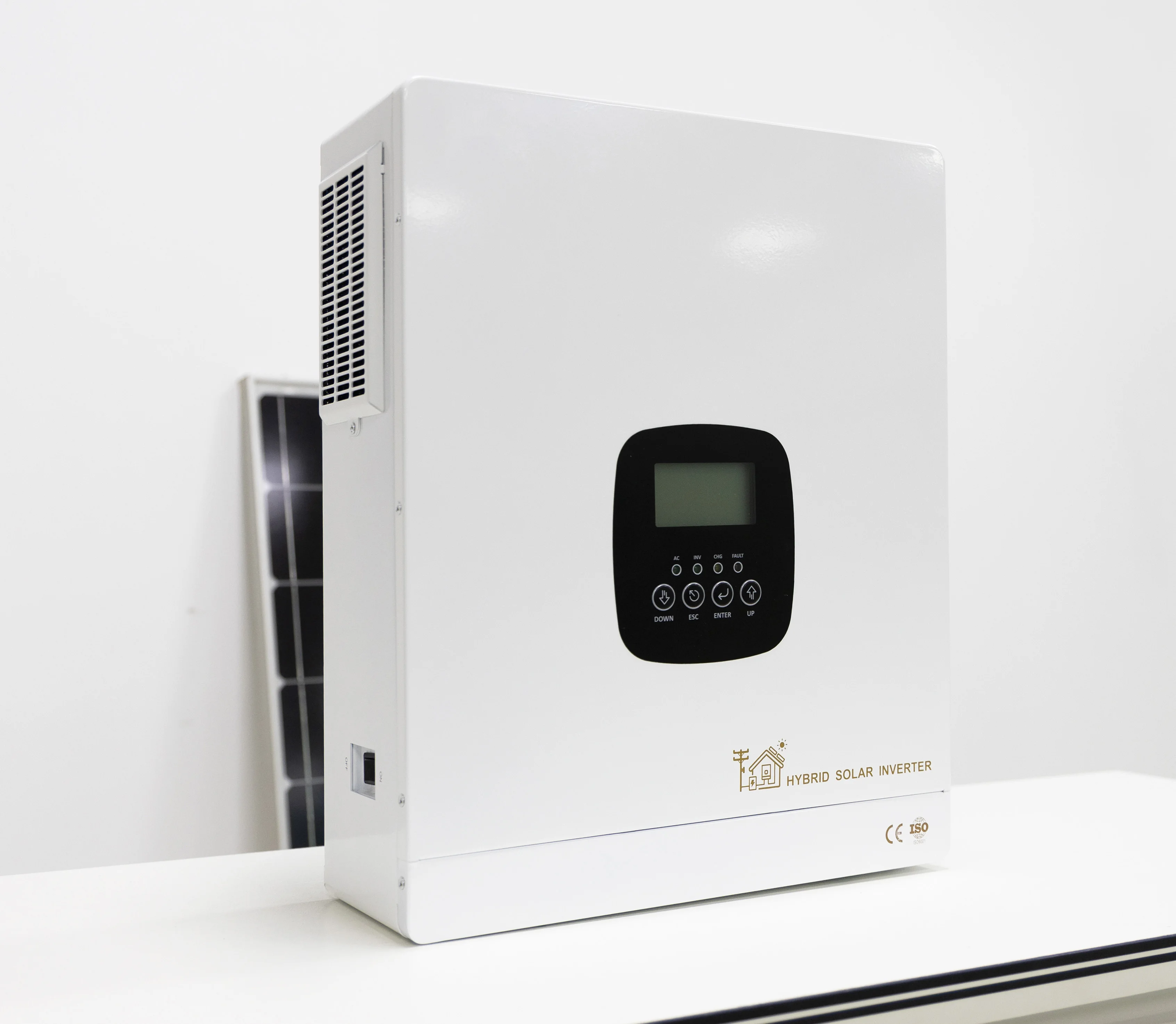 

Гибридный солнечный инвертор MPPT 6.3 кВт, чистая синусоида, AC230V 48VDC, автономный/сетевой, с Wi-Fi, LCD/LED-дисплеем, для литиевых аккумуляторов