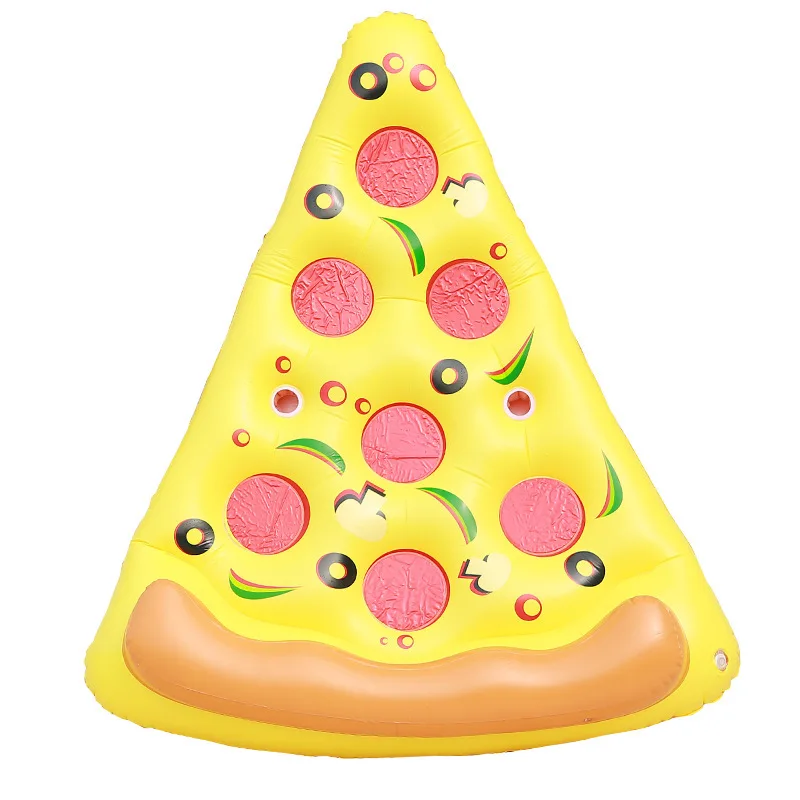 Opblaasbaar speelgoed Pizzavlotter voor volwassenen Waterloungestoel Grote vlotter Opblaasbare pizzavlotter voor waterzwemcirkel voor volwassenen