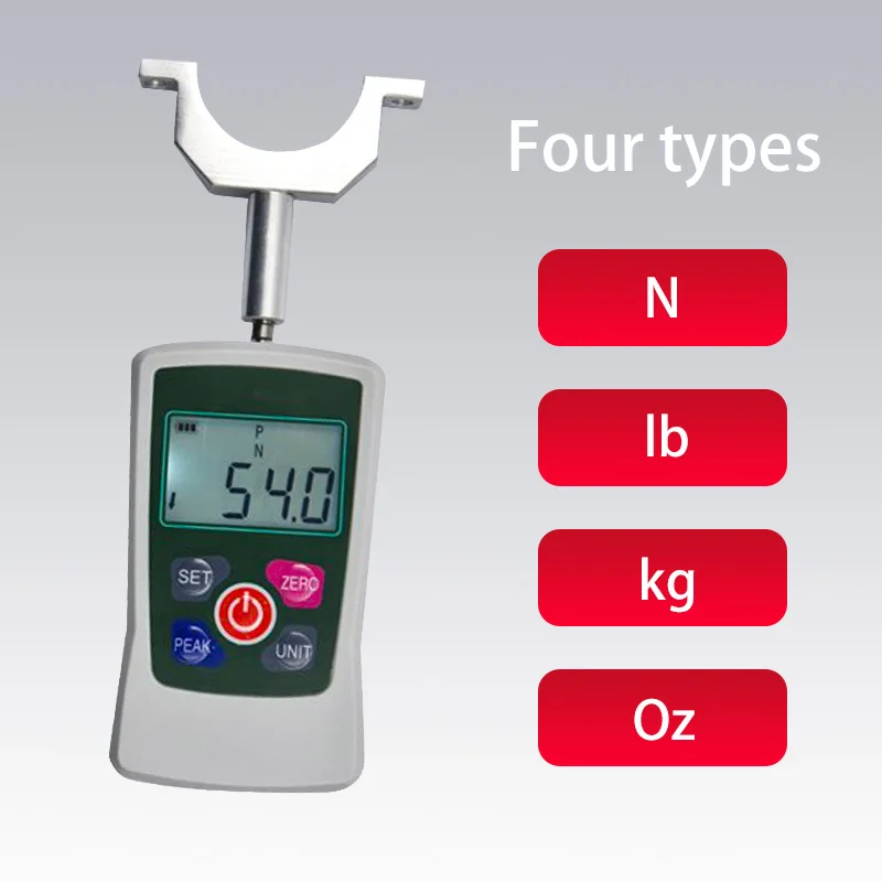 مجموعة أجهزة قياس قوة العضلات الرقمية، مجموعة أجهزة قياس القوة المحمولة مع إيقاف تشغيل الإضاءة الخلفية التلقائية