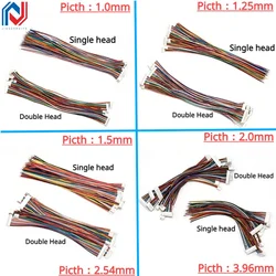 10Pcs/lot 1.25 1.5 2.0 2.54 JST/ZH/PH/XH 1.25MM 1.5MM 2.0MM 2.54MM Female Plug Connector With Wire 2/3/4/5/6/7/8/10P/12 Pin