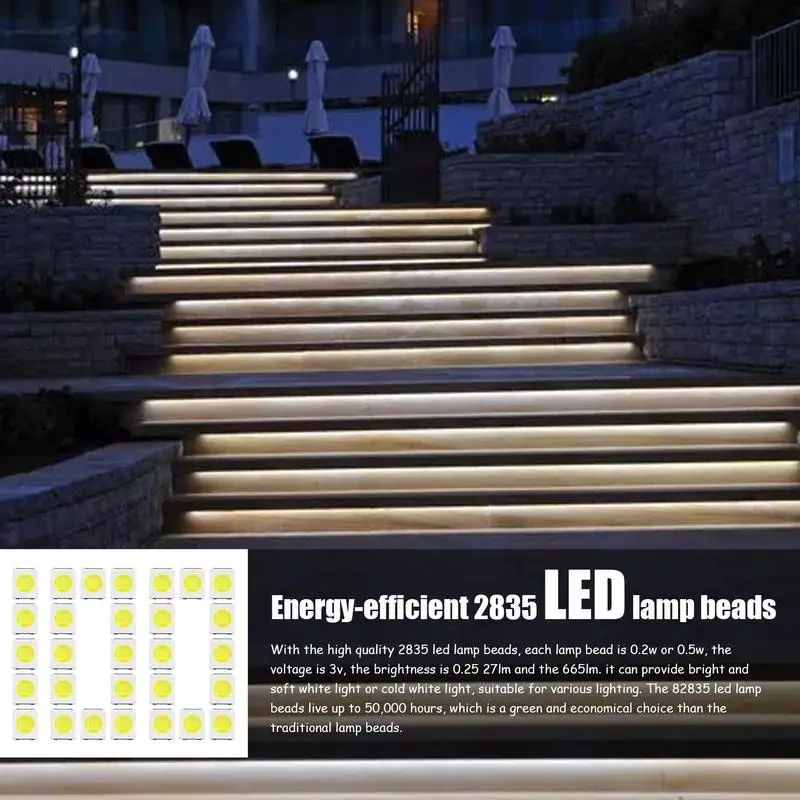 

Лампа Чип Бусины Высокая мощность Светодиодный чип 100 шт. 3 В Светодиодная лампа Бусина для DIY Осветительных приборов Прожектор Замена лампы Домашняя студия