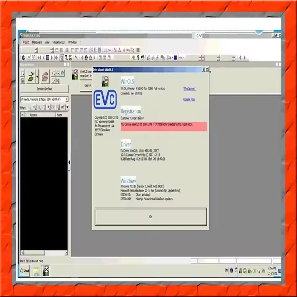 

Новейшая программа для программирования ECU Winols 4.7 Software + 93 ГБ plikami Damos + ECM TITANIUM 26100 + Инструмент serwisowe Immo