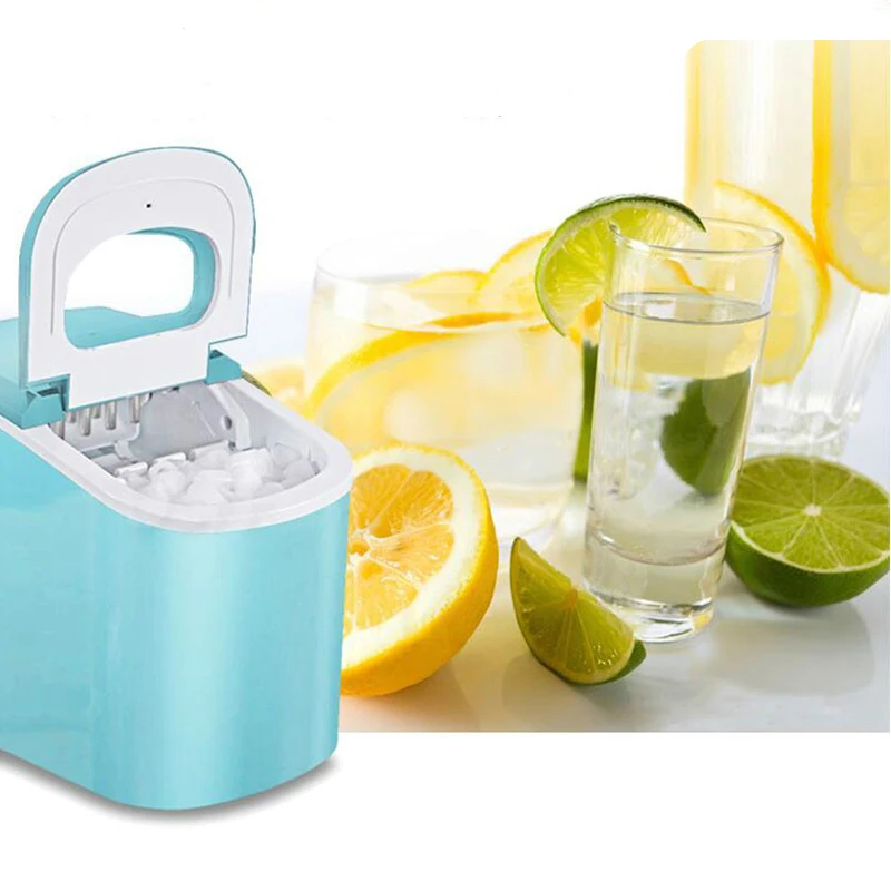 Ce Certified Household Mini Ice Maker Fully Automatic Desktop Ice Cube Forming Machine