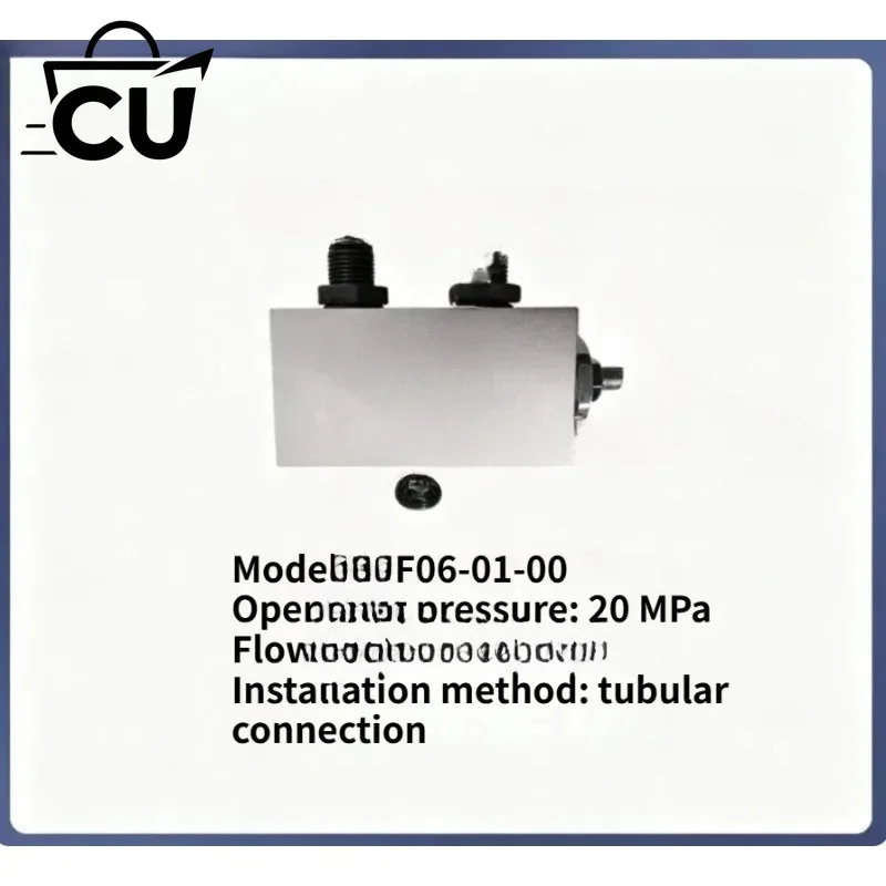 Hydraulic Flow Divider Balance Valve FJF06-01-00, Synchronous Control Valve for Dual Cylinder Synchronous Lifting & Lowering