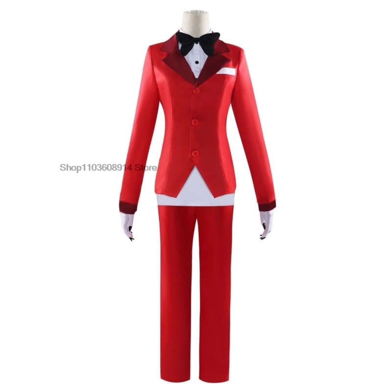 Anime Hazbin Alastor Charlie Morningstar Cosplay costume Hotel Cosplay Lucifer Vox Cosplay Costume Full Set Uniform Outfits