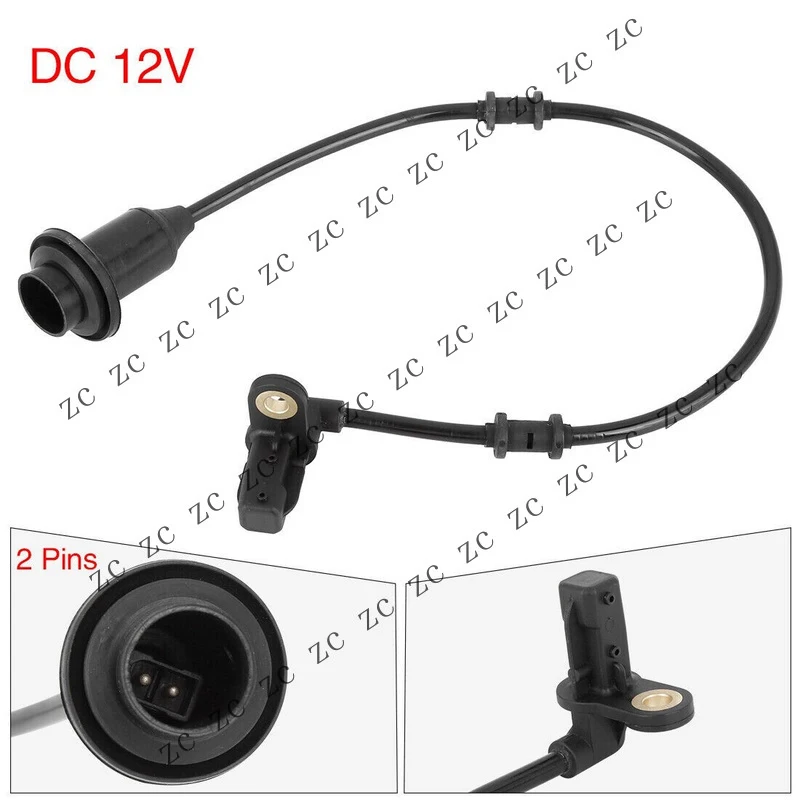 S+ 1705401217 Rear Left ABS Wheel Speed Sensor for Mercedes-Benz SLK230 2001-2004