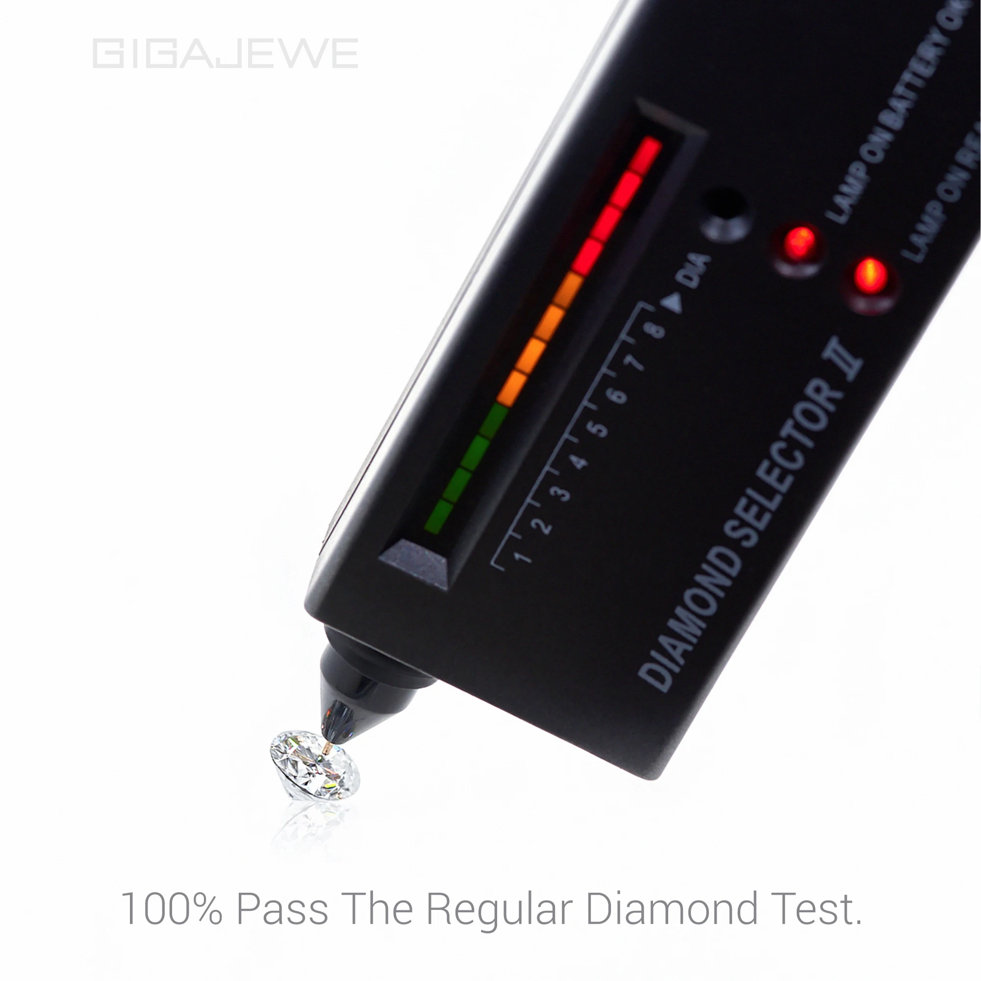 GIGAJEWE 0.5-10ct White D Color Oval Cut Moissanite Loose Stone FL Hand Cut Diamond Test Gem with Certificate DIY Jewelry