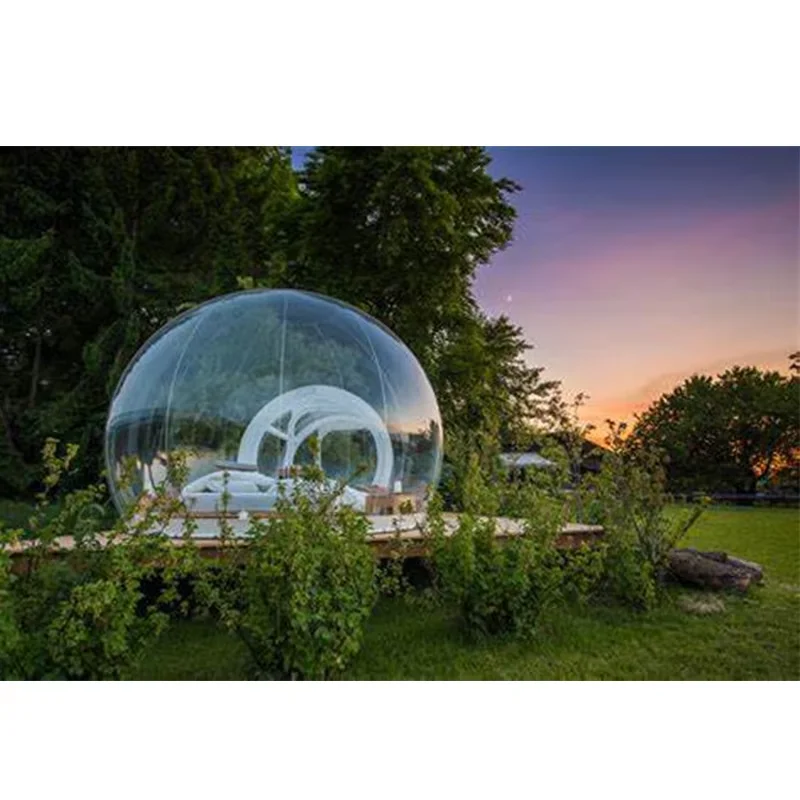 Clear Inflatable Bubble Tent With Tunnel For Sale China Manufacturer,inflatable Tents For Trade Shows,inflatable Garden Tent